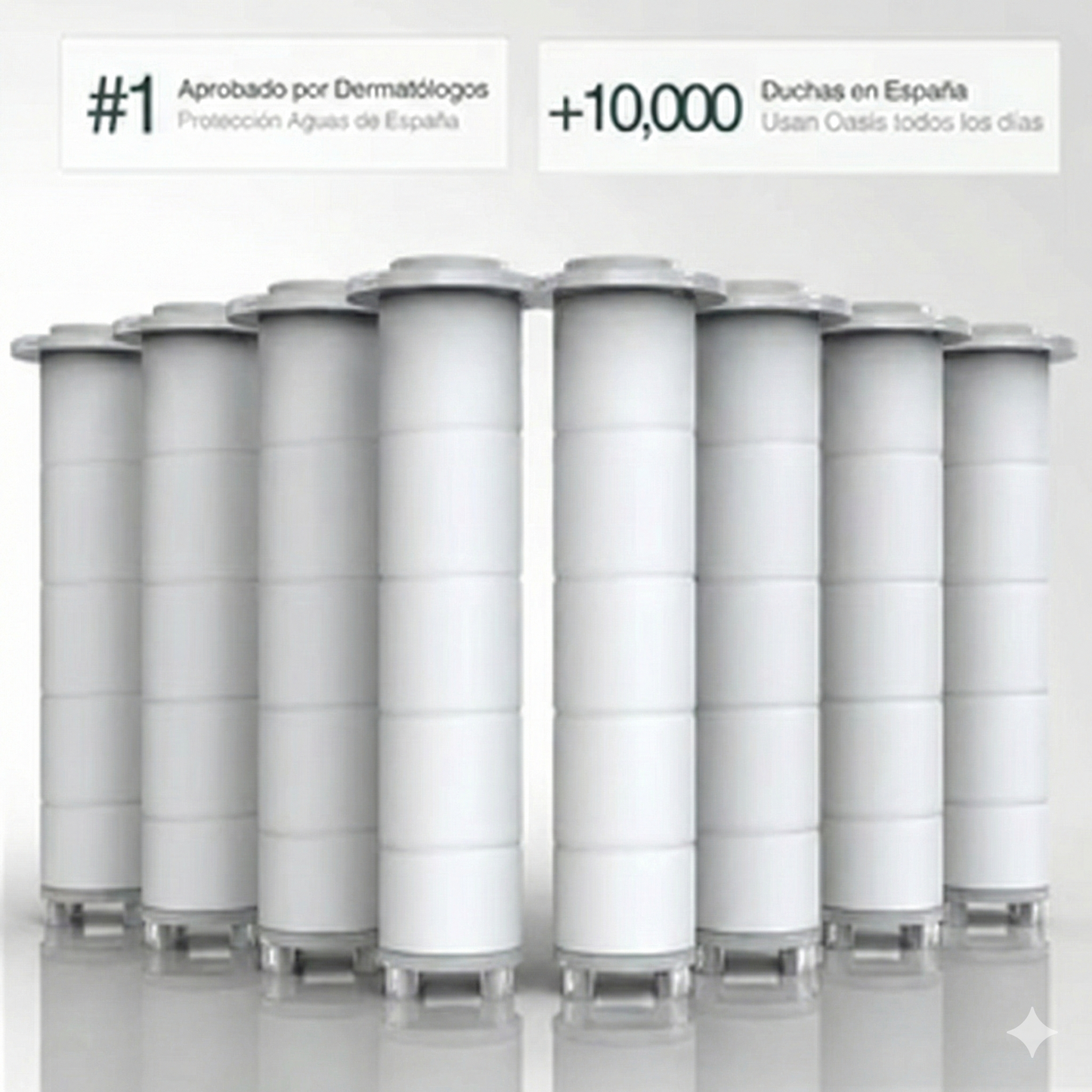 Pack de 8 Filtros de Repuesto