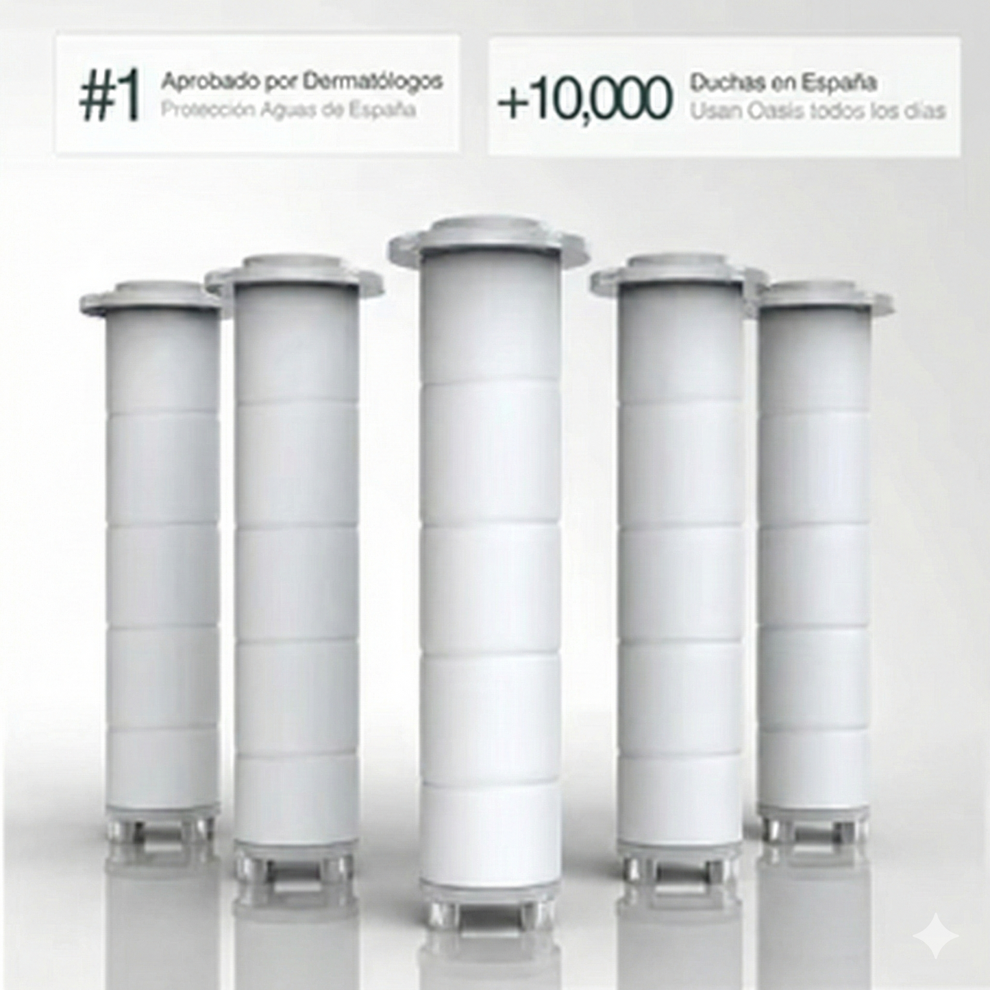 Pack de 5 Filtros de Repuesto