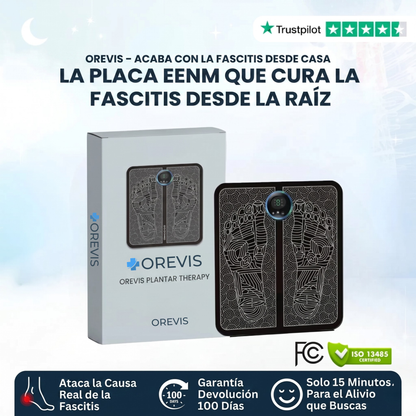 OREVIS EENM — Alivio Profundo De Fascitis Plantar En 15 Minutos Al Día